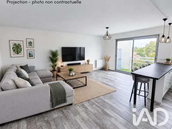Appartement 3 pièces 63 m²