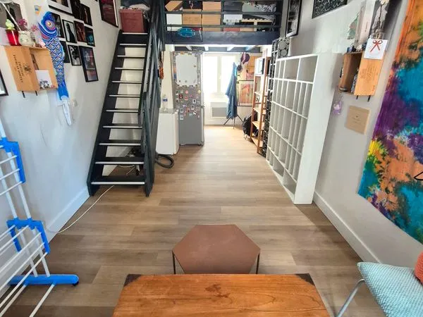 Duplex lumineux de 35m²
