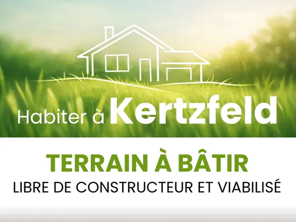 Vends terrain