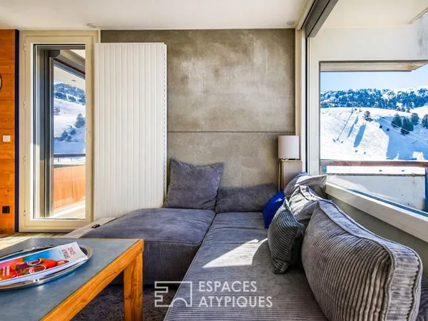 Chamrousse 1650 Appartement rénové skis aux pieds