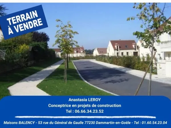 Terrain 550 m²