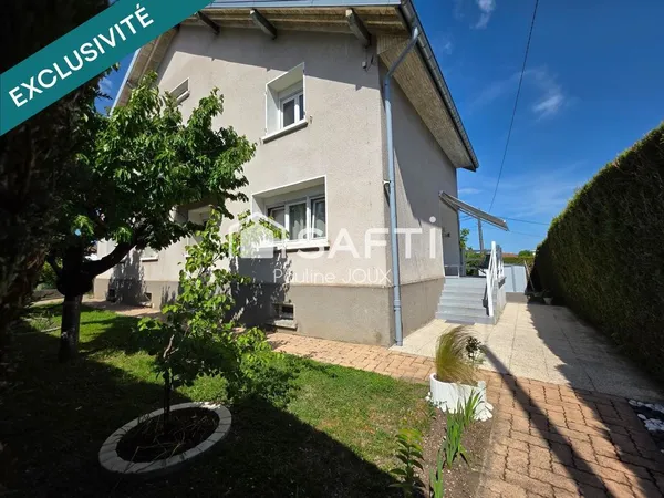 Maison individuelle 160m2 avec terrain clos et arboré