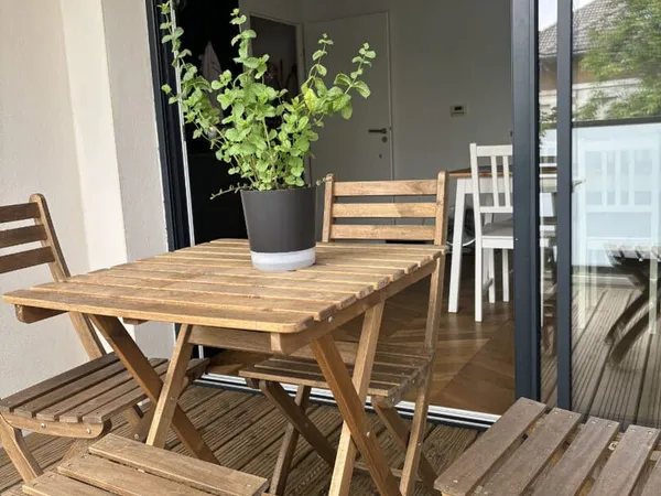 BUSCA EN EXCLUSIVITE , Appartement T3 avec terrasse et double parking privatif en s/sol