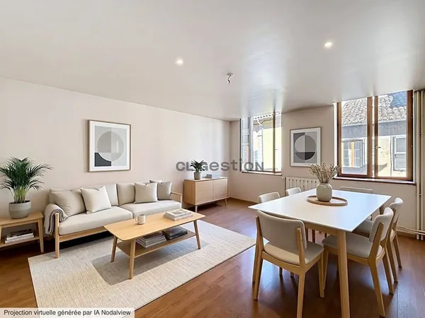 Appartement 2 pièces 52 m²
