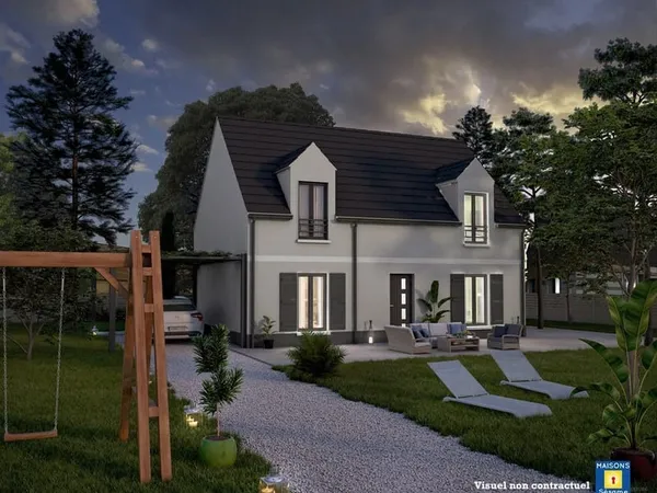 Projet de construction d'une maison 101 m² avec terrain à TIGERY (91)