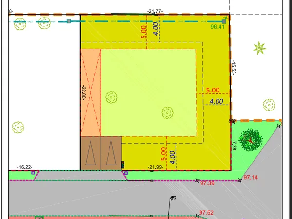 Terrain en individuel 500 m²