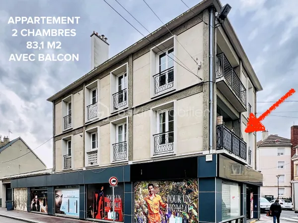 Appartement 3 pièces 83 m²
