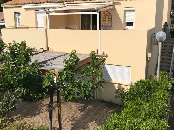 Gruissan T2 mezzanine grande terrasse