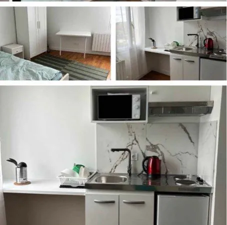 Location studio meublé