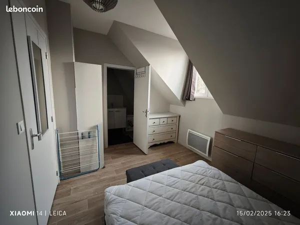 Appartement campagne au sud Amiens 1 personne