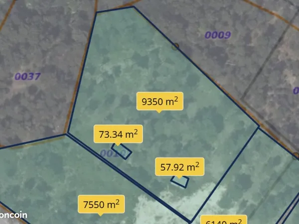 Propriété de 9 350 m² avec bâtiments de 130 m² - Pays d'Aix