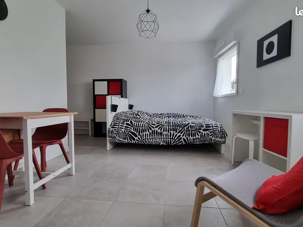 STUDIO MEUBLE de 26,50 m² - Résidence 2024