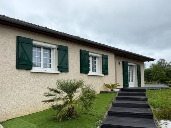PAVILLON INDIVIDUEL SUR SOUS-SOL SEMI-ENTERRÉ