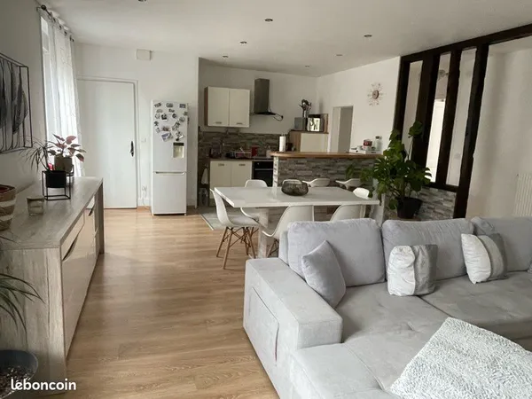 Appartement T3 avec jardin privatif