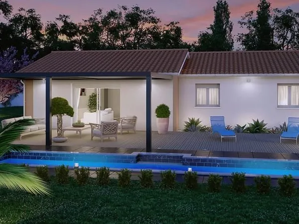 Belle maison 100 m2 +15 m2 garage