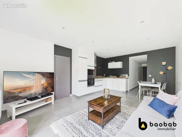 Appartement 3 pièces 59 m²
