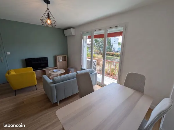 Chambre colocation, Appartement rénové intégralement à Talence, 87 m², meublé, 4 chambres, 1 étage a