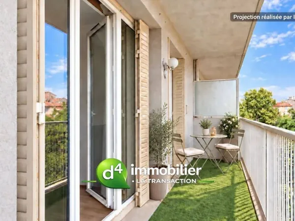 Appartement 3 pièces 59 m²