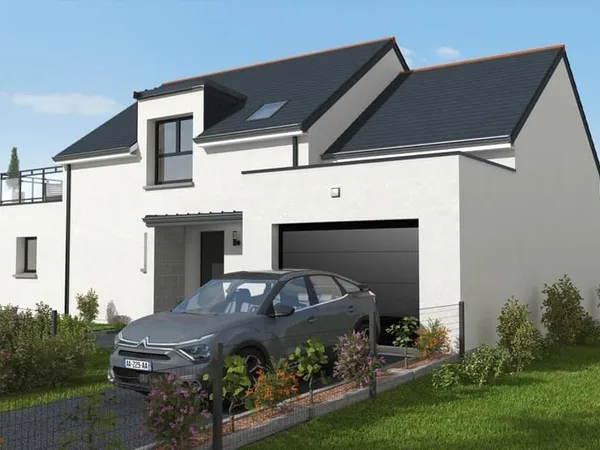 Projet de construction d'une maison 121 m² avec terrain à QUERRIEN (29)