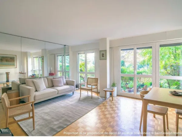 Appartement 4 pièces 91 m²