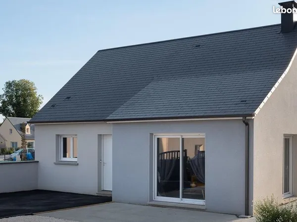 Maison 3 pièces dans cadre agréable