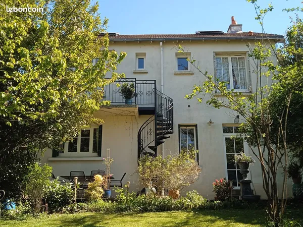 Maison de caractère avec jardin sans vis-à-vis - Nantes Saint-Donatien, à proximité immédiate de l'E