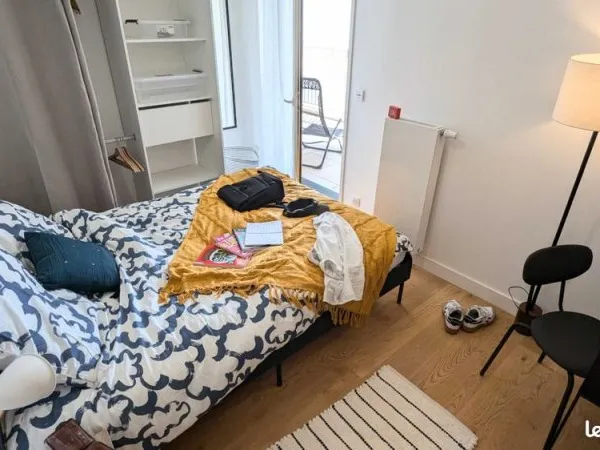 Chambre 1 pièce 18 m²