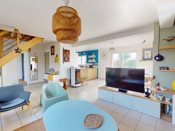 Maison contemporaine à vendre, Lumineuse, sans vis-à-vis et au calme