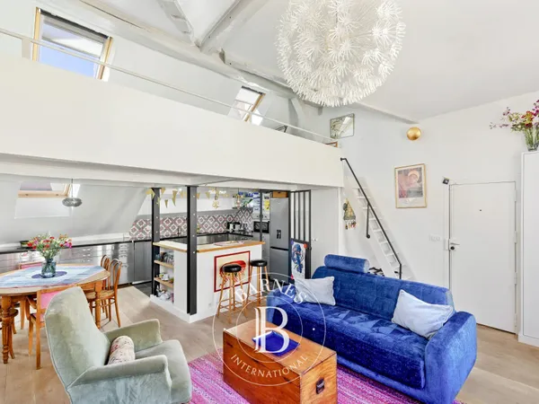 Vente appartement - Paris 3 - Turenne - Dernier étage - Deux chambres
