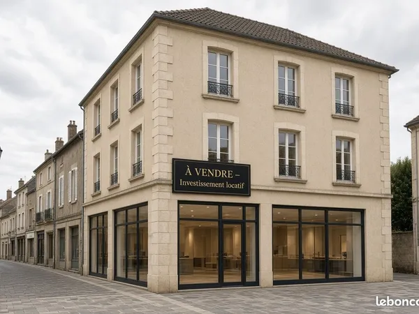 Vente investisseur 10% local commercial loué Hypercentre Thionville