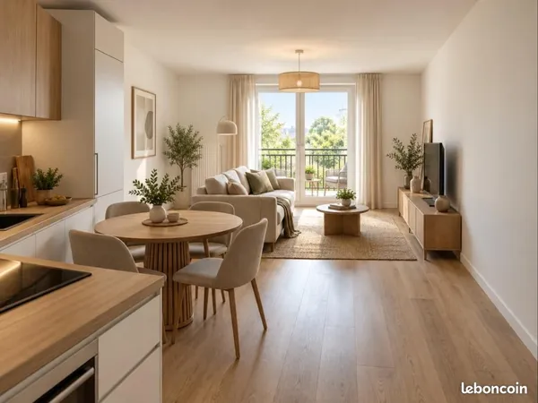 Appartement 2 pièces 43 m²