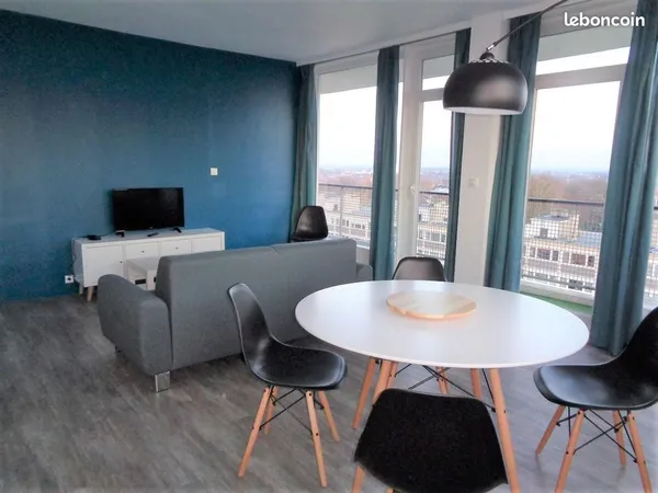 Roubaix Barbieux Apt en colocation 3 Ch, 2 SdB
