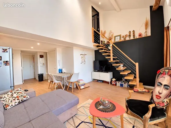 À louer - T3 Duplex 69m2 - Mazeres
