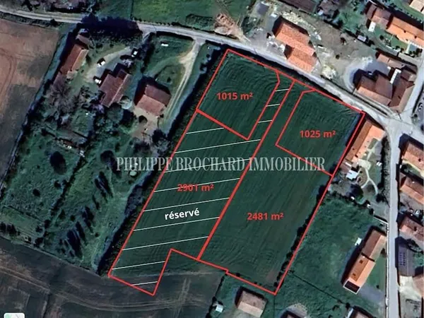 Terrain 2481 m²