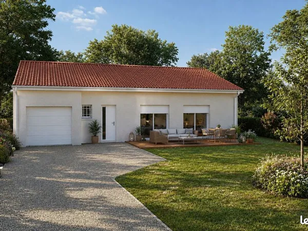 Projet de construction d'une maison 90 m² avec terrain à ANNEYRON (26)