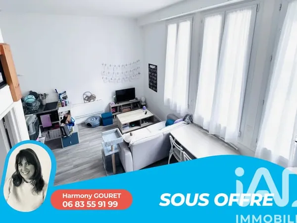 Appartement 1 pièce 24 m²