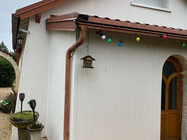 Vends maison avec grand terrain chaudière gaz neuve