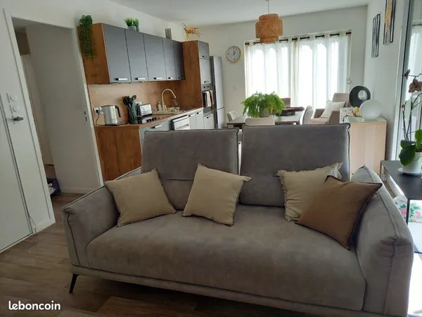 🏡 T3 meublé avec deux grands balcons - Rennes Les Hautes Ourmes La Poterie