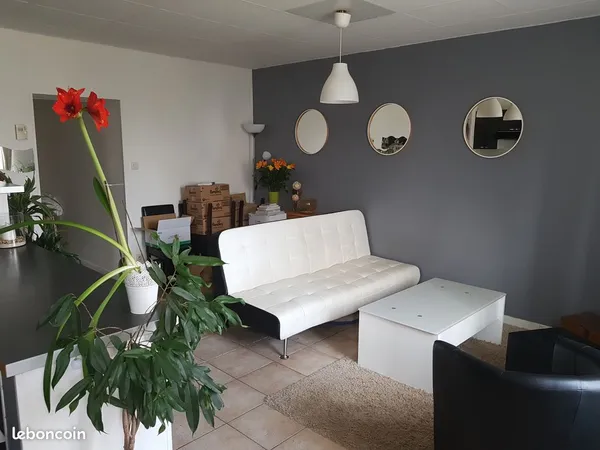 Proche ENSTA, ESCAM et Campus Brest. T2 45m² Meublé