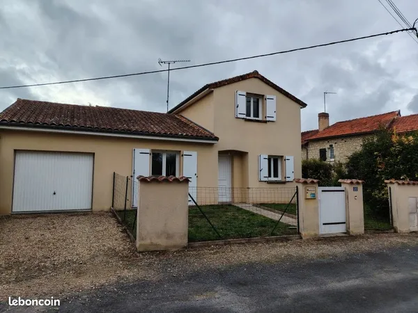 Loue maison, bon état, à Availles en Châtellerault
