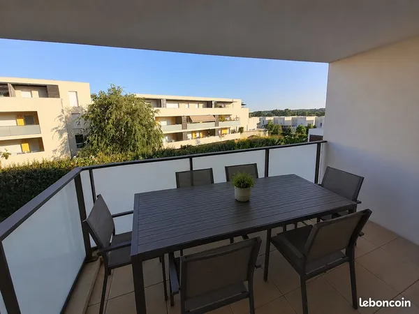 SAINT-AUNÈS - T2 comme neuf 40,5 m² - Terrasse Sud - Parking - Cave - Résidence 2019 - DPE A