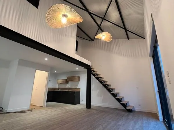 A louer appartement T3 type loft - Genillé
