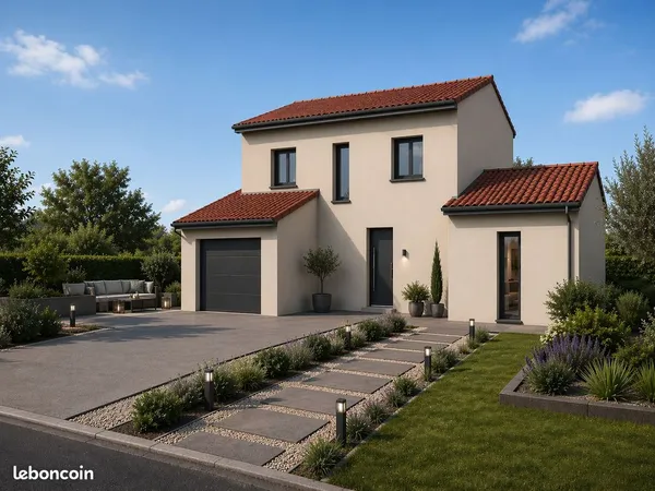 Projet de construction d'une maison 90 m² avec terrain à AGNIN (38)
