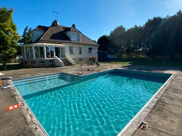 Maison piscine F5
