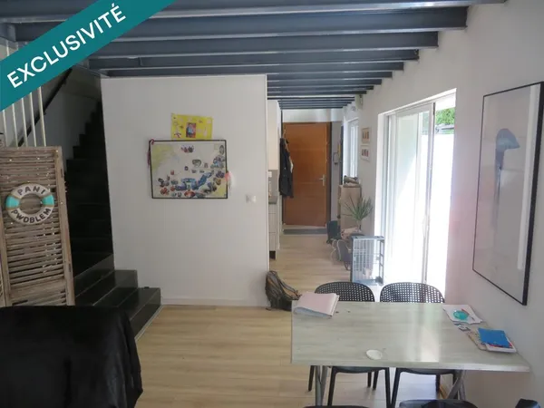 appartement insolite avec jardin !