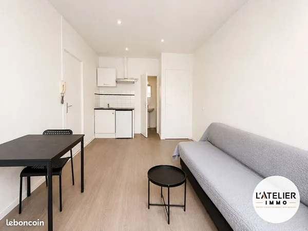 Studio 1 pièce 18 m²