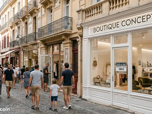 Oncept store d'environ 65 -70m2 en emplacement centre ville premium