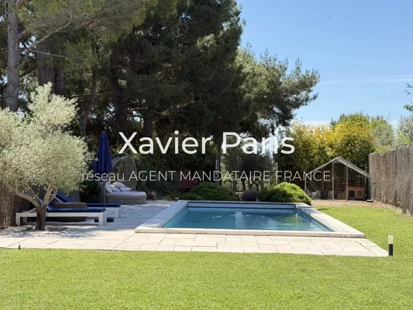 EXCLUSIVITÉ – PUYRICARD | ANCIEN CORPS DE FERME AVEC EXTENSION CONTEMPORAINE, PISCINE CHAUFFÉE ET ST