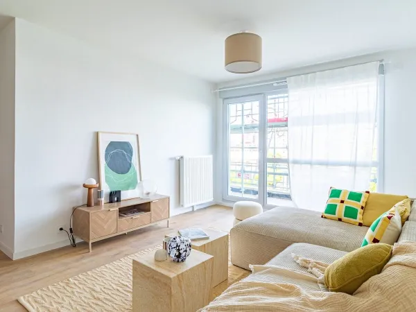 Appartement 4 pièces avec balcon et place de parking privative