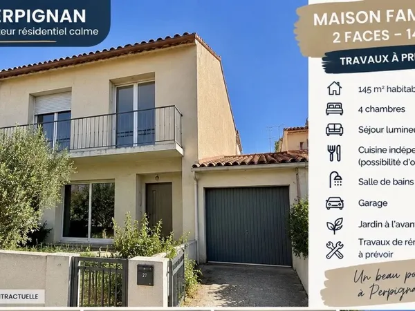 Maison 5 pièces 145 m²